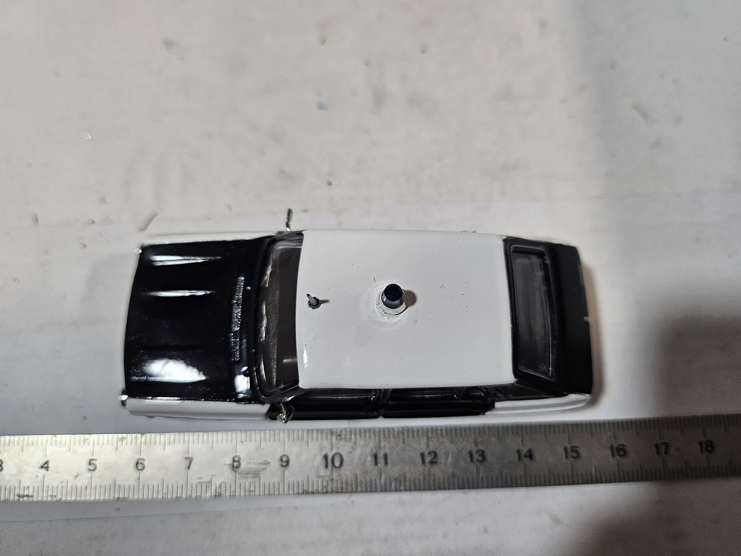 Miniature Simca 1100 Police (1967) - Norev 1/43 - Neuve en boîte – Image 8