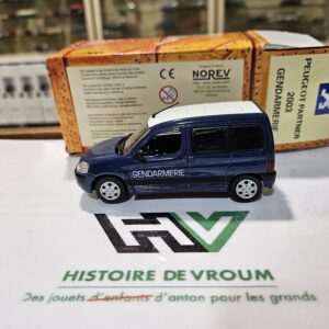 Norev 1/43 - Peugeot Partner Gendarmerie 2003 - Boîte d'origine