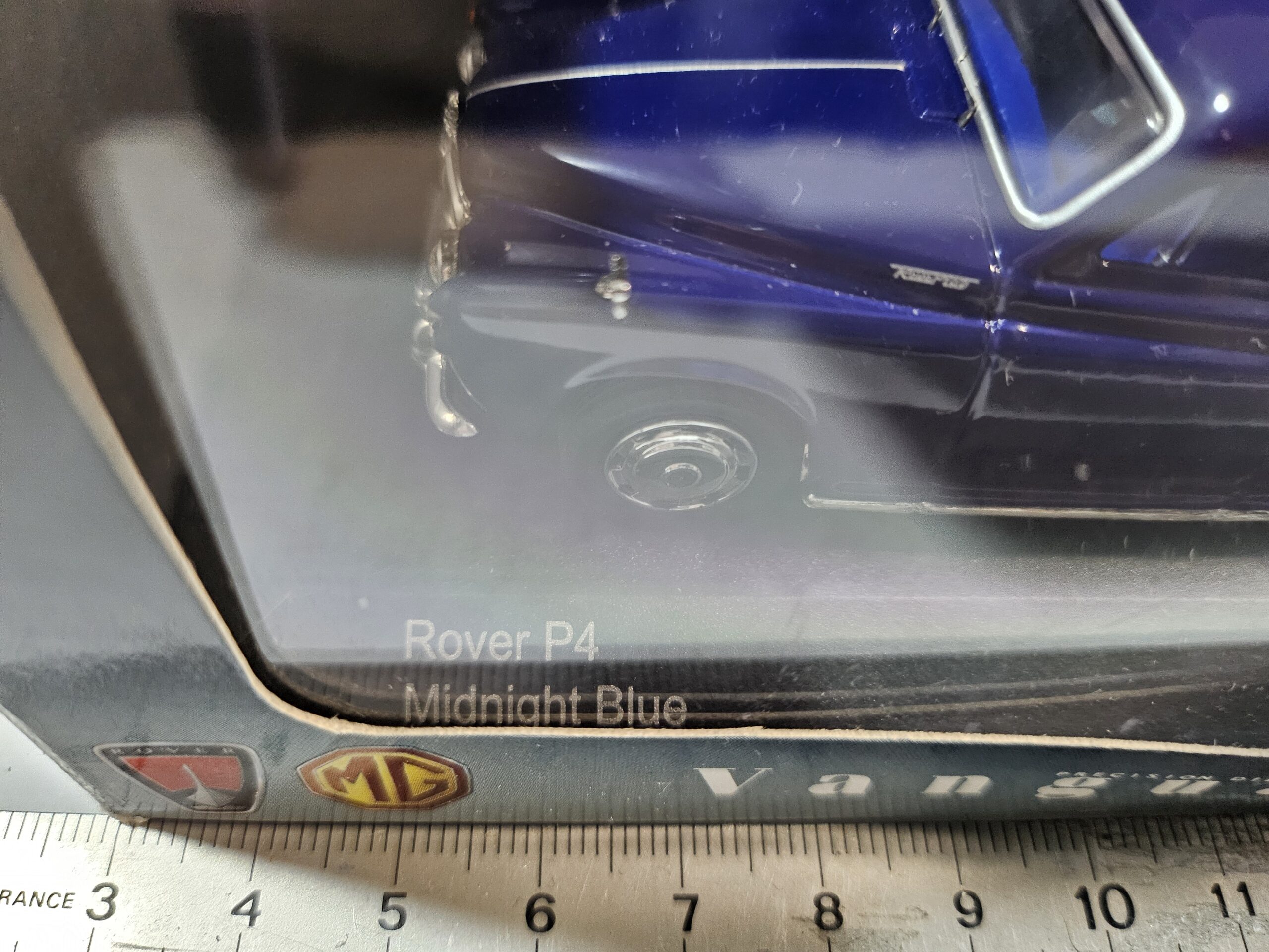 RARE Rover P4 Midnight Blue 1/43 - Vanguards - SÉRIE LIMITÉE 3500 pcs – Image 2