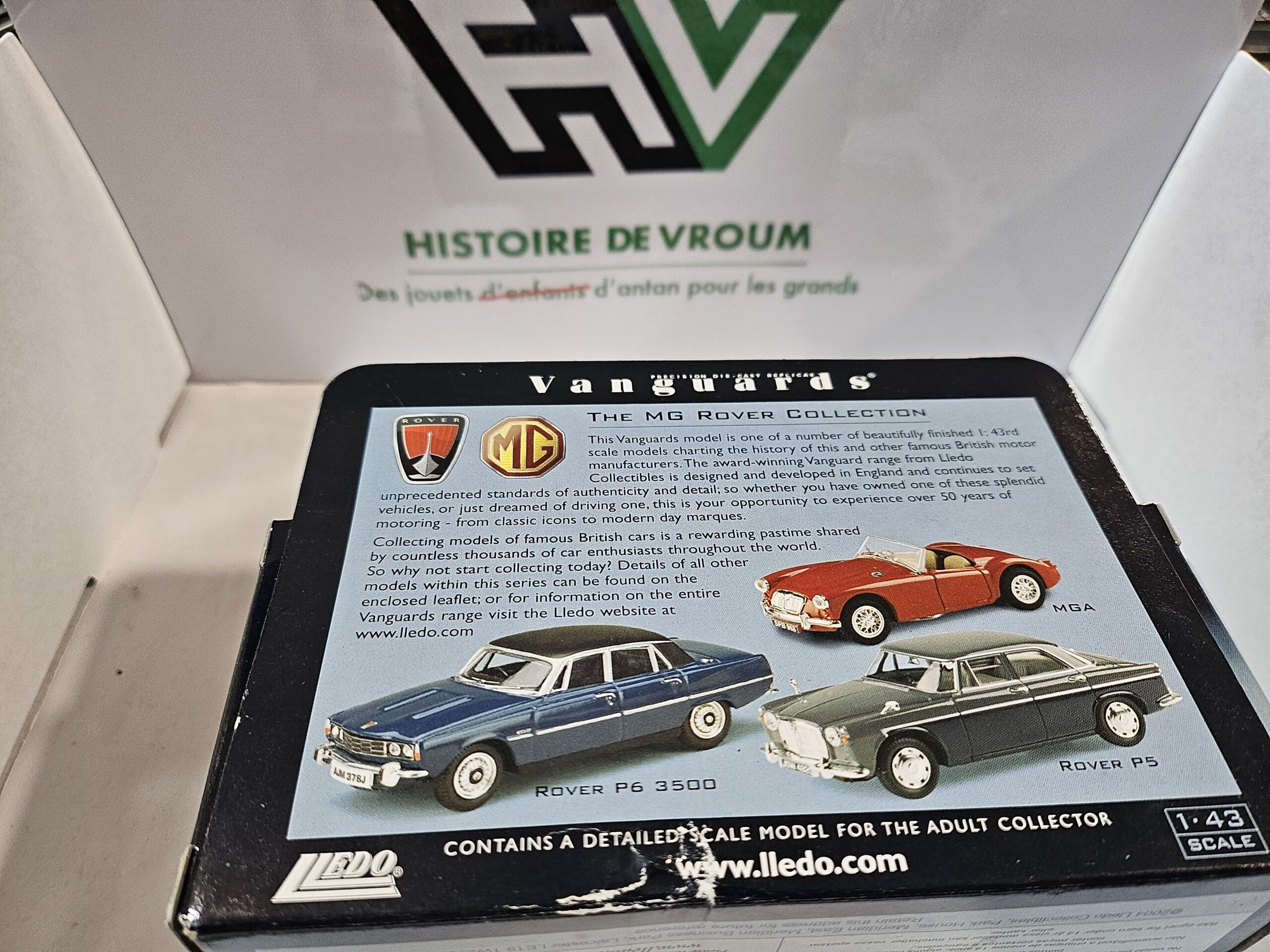 RARE Rover P4 Midnight Blue 1/43 - Vanguards - SÉRIE LIMITÉE 3500 pcs – Image 5