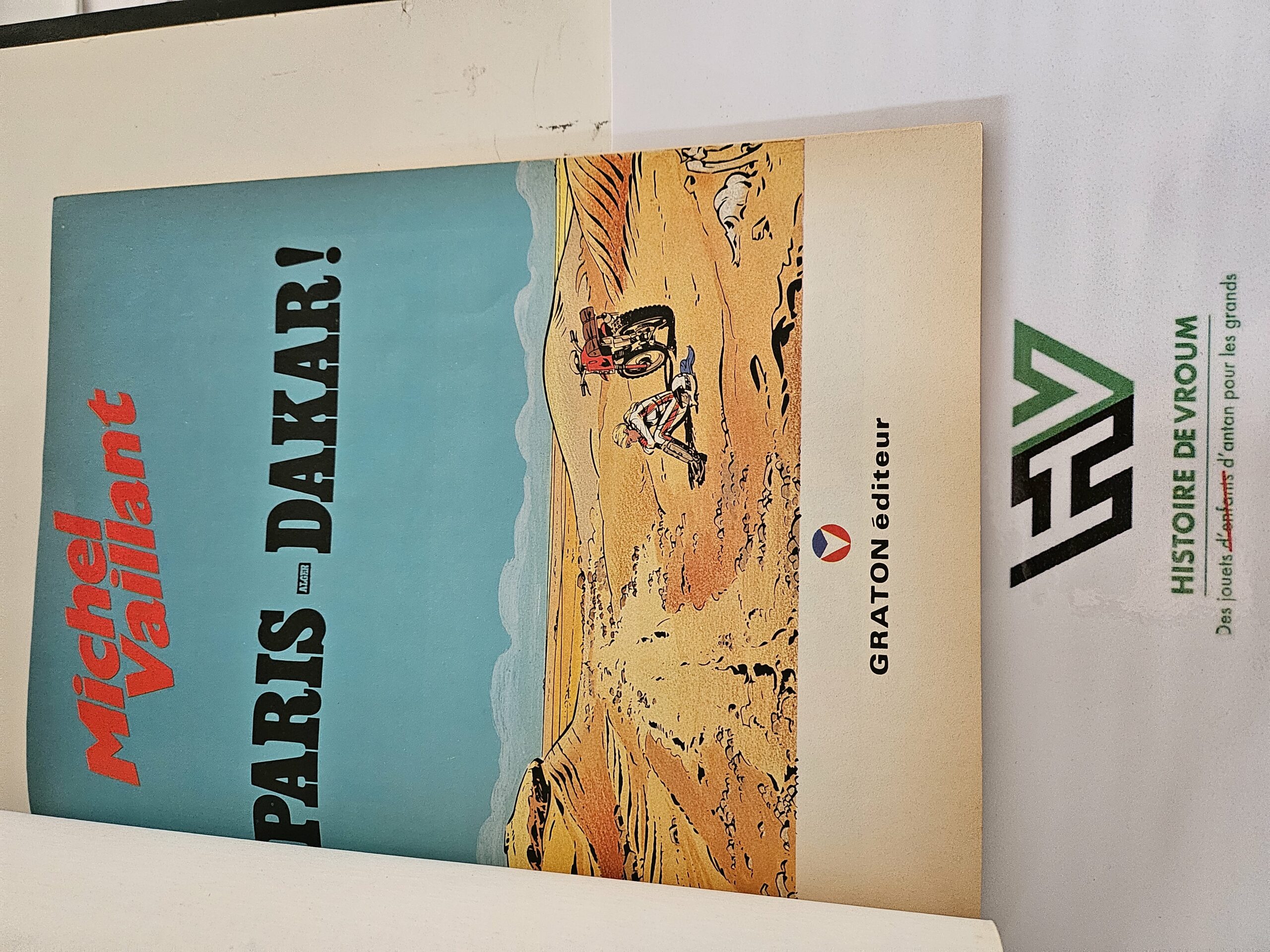 Bande Dessinée BD Michel Vaillant - Paris-Dakar - Édition Collector Vintage Elf/Antar – Image 3