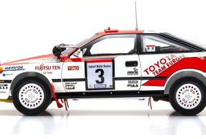 Toyota Celica GT4 (N°3) Vainqueur Safari 1990 1/18