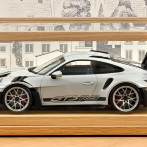 Boîte en verre et chêne avec socle 1/18 Neuf Norev