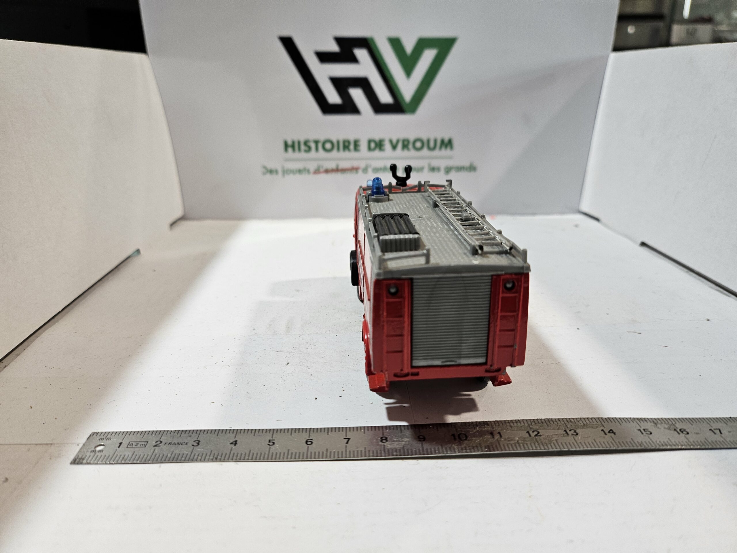 Camion Pompier Berliet Camiva 4x4 Solido - Made in France - 1/50 – Image 4