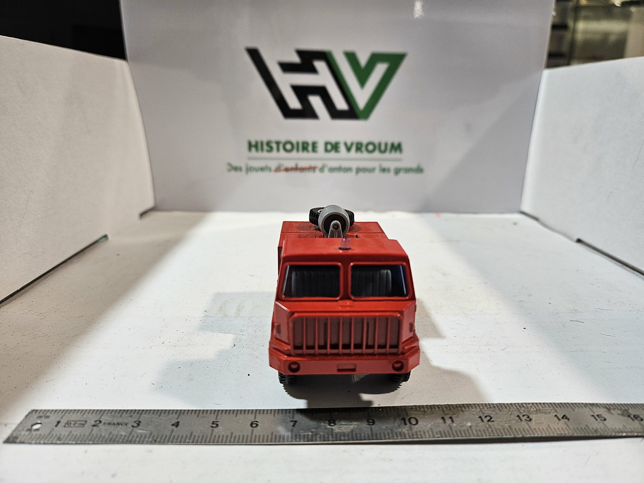 Camion Pompier Berliet Camiva 4x4 Solido - Made in France - 1/50 – Image 6