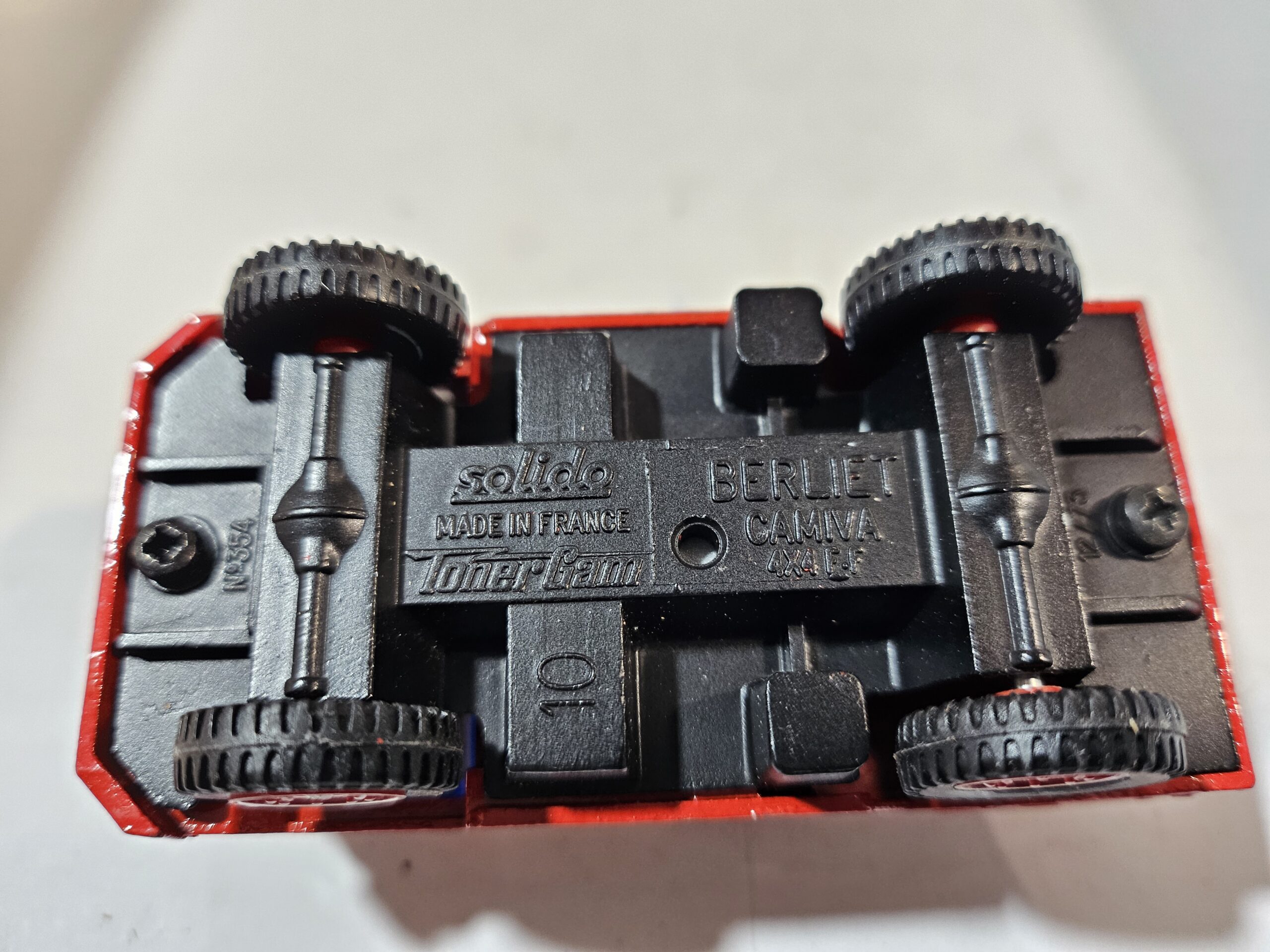 Camion Pompier Berliet Camiva 4x4 Solido - Made in France - 1/50 – Image 9