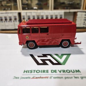 Camion Pompier Berliet GAK 17 Solido N°375 - 1/55 - Made in France