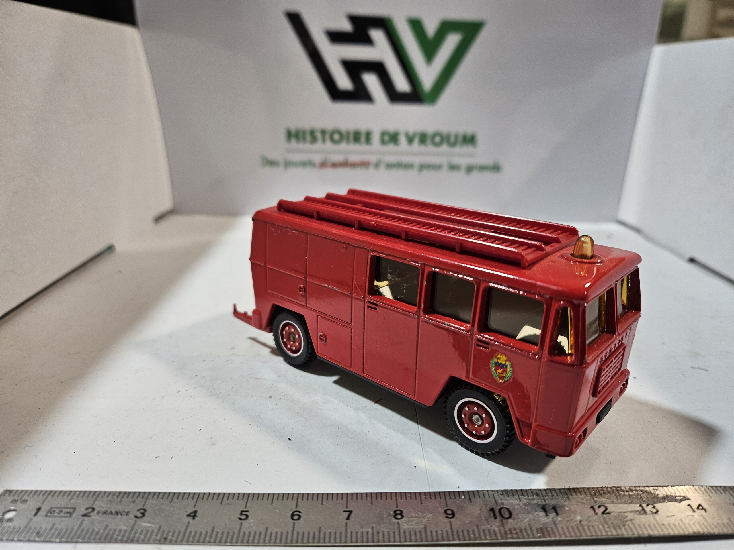 Camion Pompier Berliet GAK 17 Solido N°375 - 1/55 - Made in France – Image 5