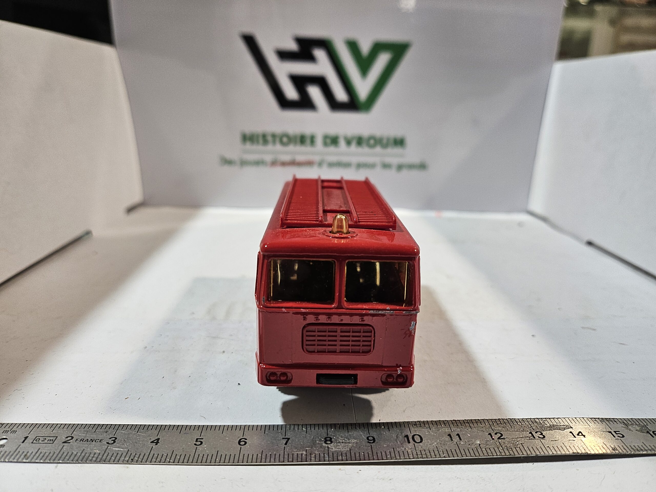 Camion Pompier Berliet GAK 17 Solido N°375 - 1/55 - Made in France – Image 6