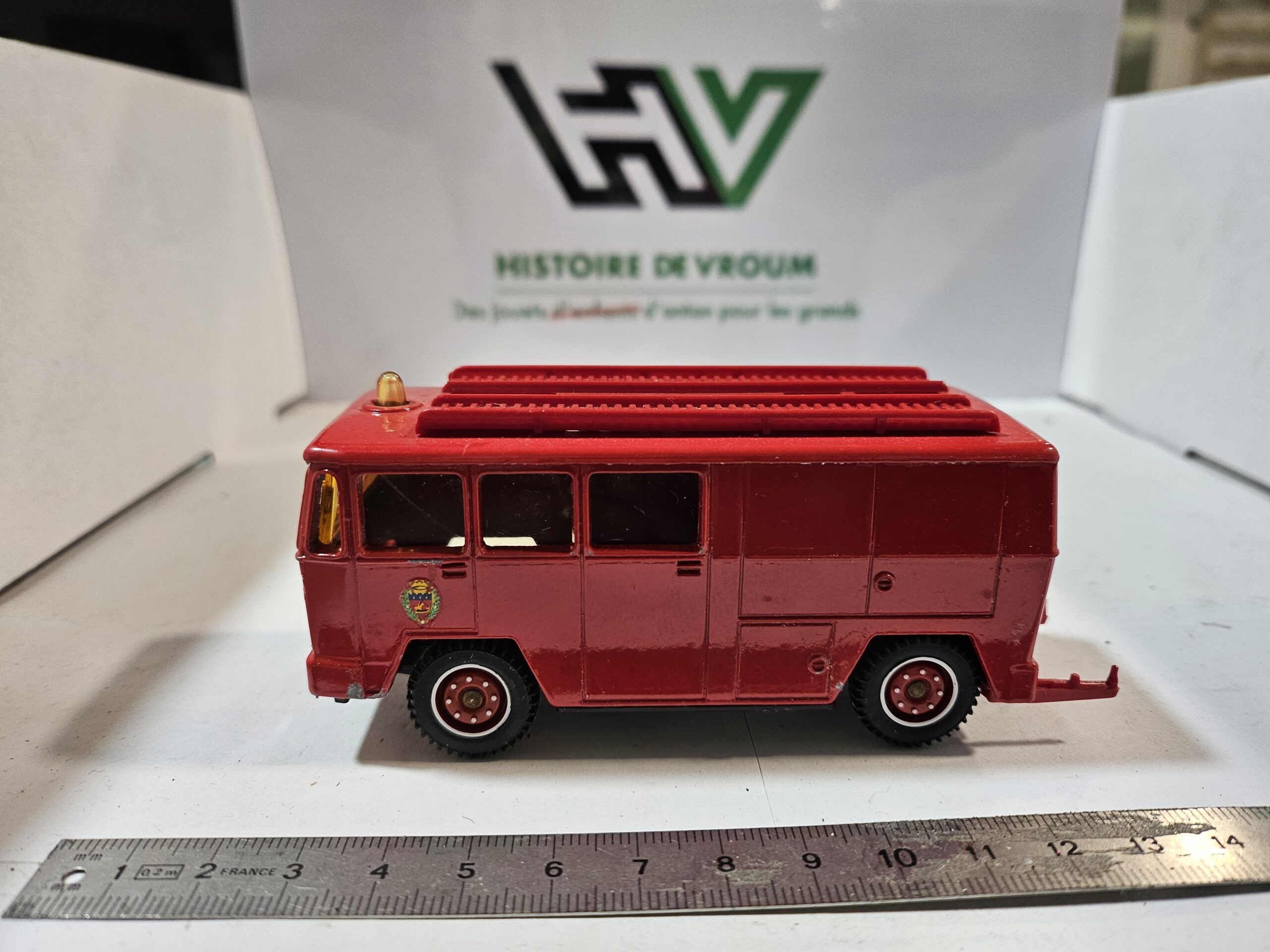 Camion Pompier Berliet GAK 17 Solido N°375 - 1/55 - Made in France – Image 7