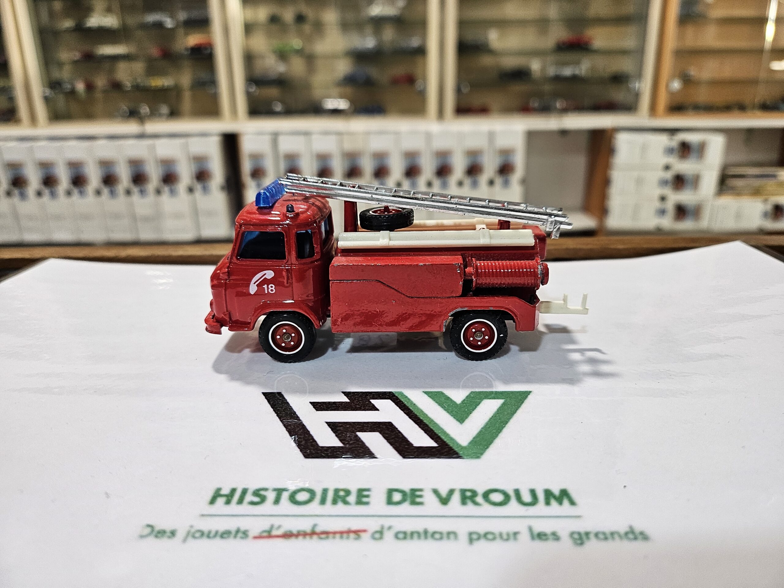 Camion Pompiers Saviem SG4 Solido - 1/50 Vintage (Made in France)