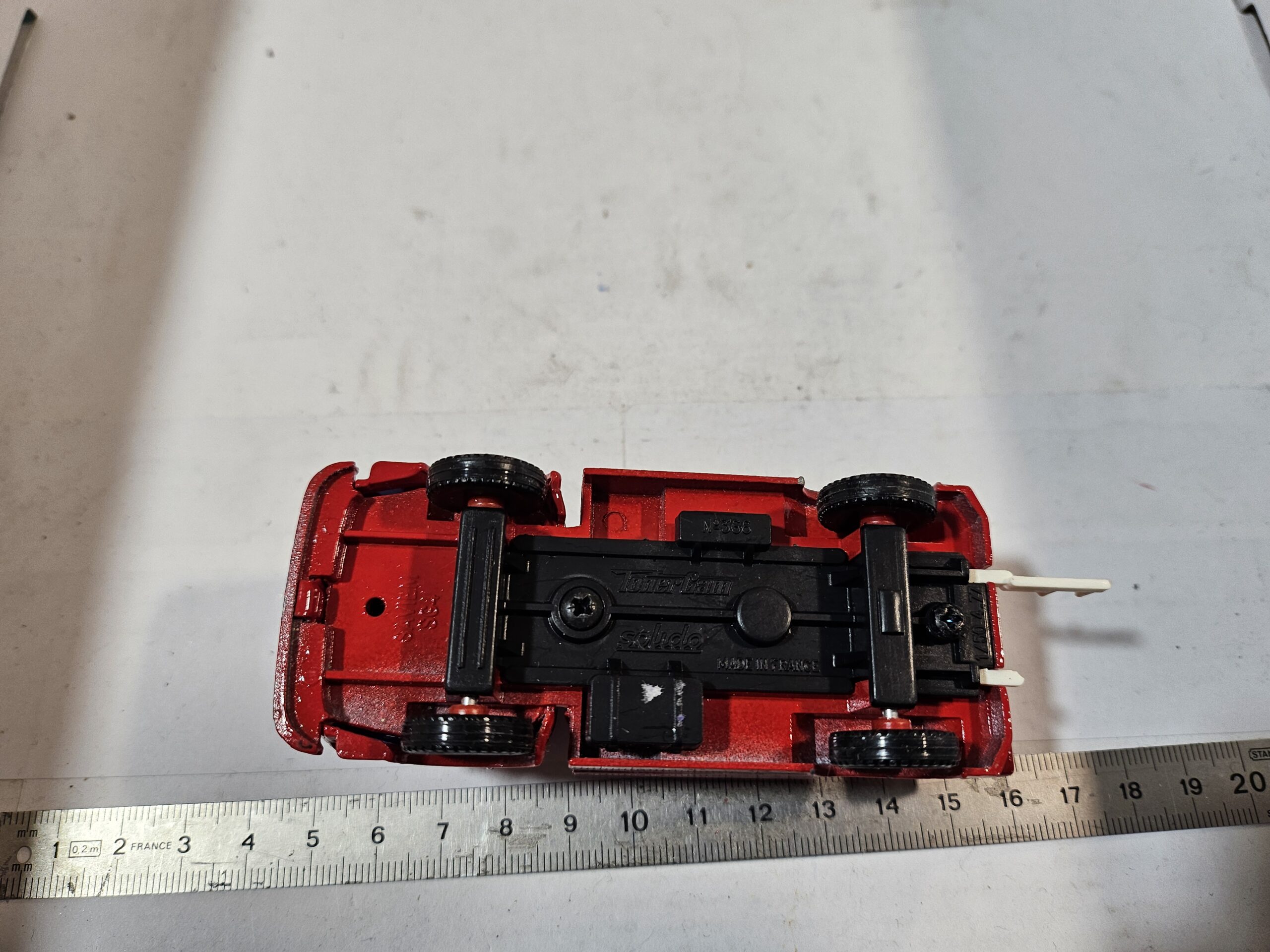 Camion Pompiers Saviem SG4 Solido - 1/50 Vintage (Made in France) – Image 8