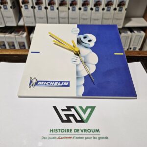 Pendule Murale MICHELIN – Design Bibendum Iconique – Collection Automobile - non testée