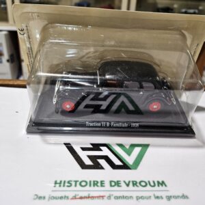 Citroën Traction 11 B Familiale (1938) - 1/43 - Éditions Atlas - Neuf sous Blister