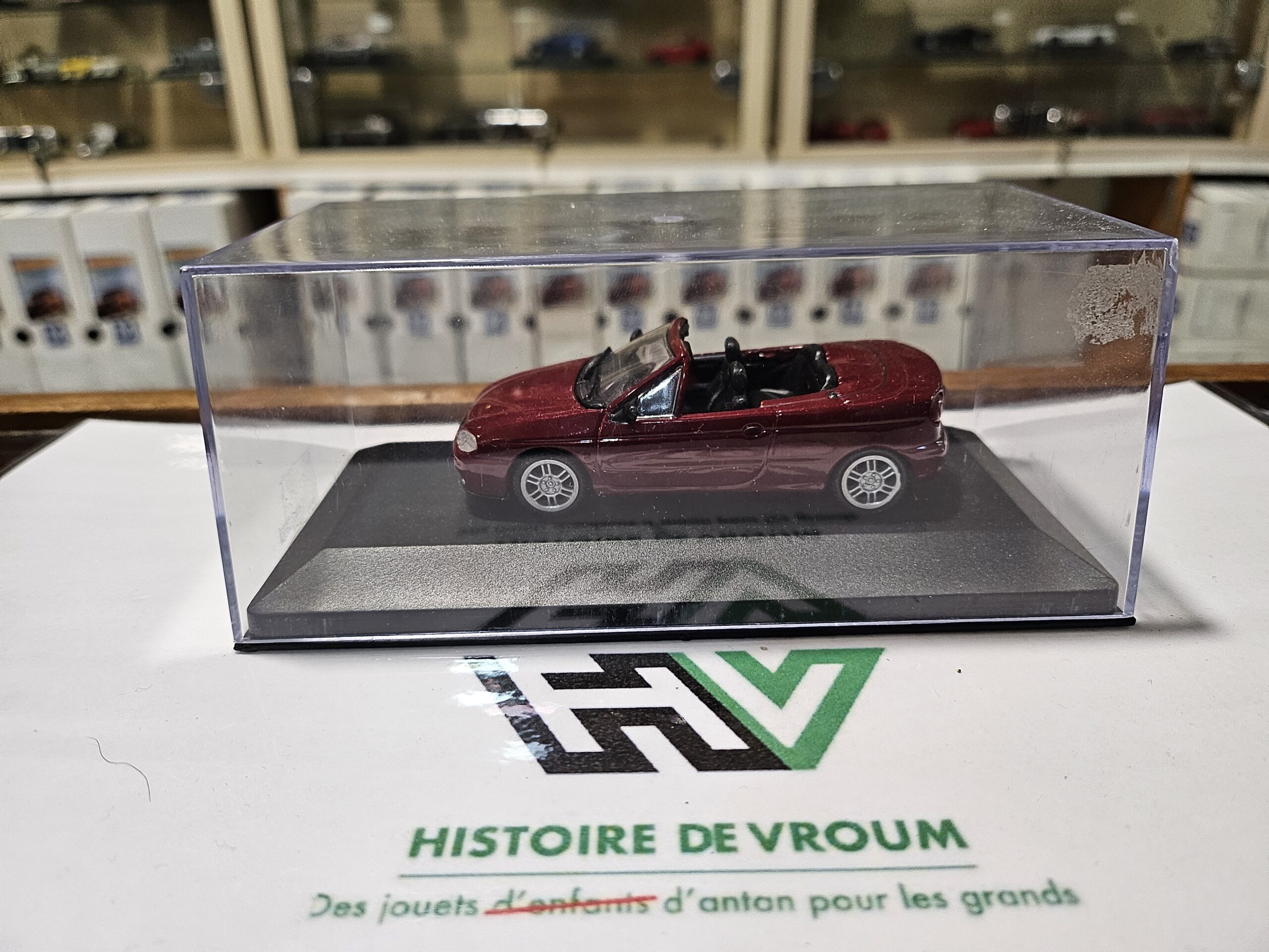 Miniature Renault Mégane Cabriolet 1/43 - Norev (Collection Presse)