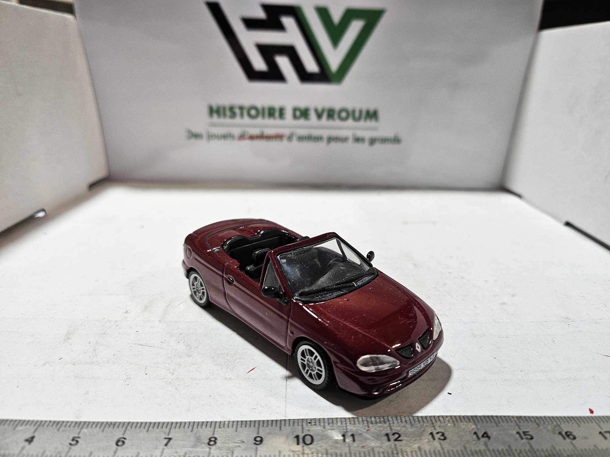 Miniature Renault Mégane Cabriolet 1/43 - Norev (Collection Presse) – Image 2