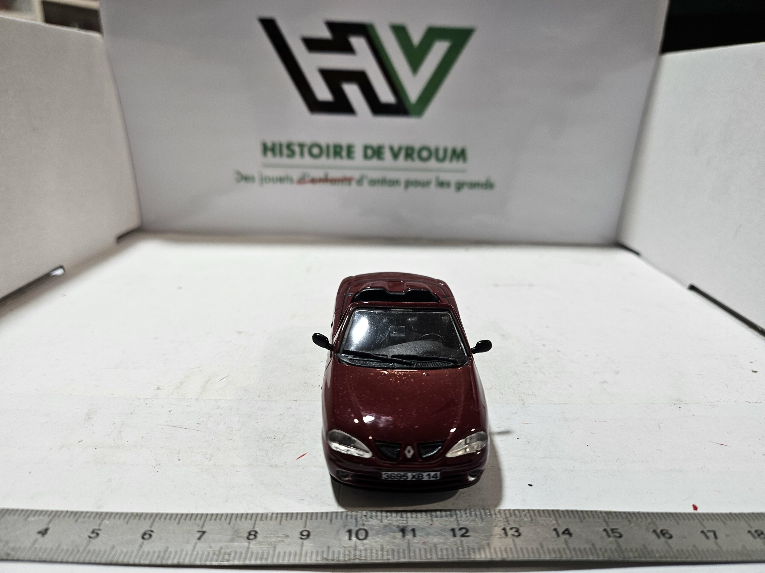 Miniature Renault Mégane Cabriolet 1/43 - Norev (Collection Presse) – Image 3