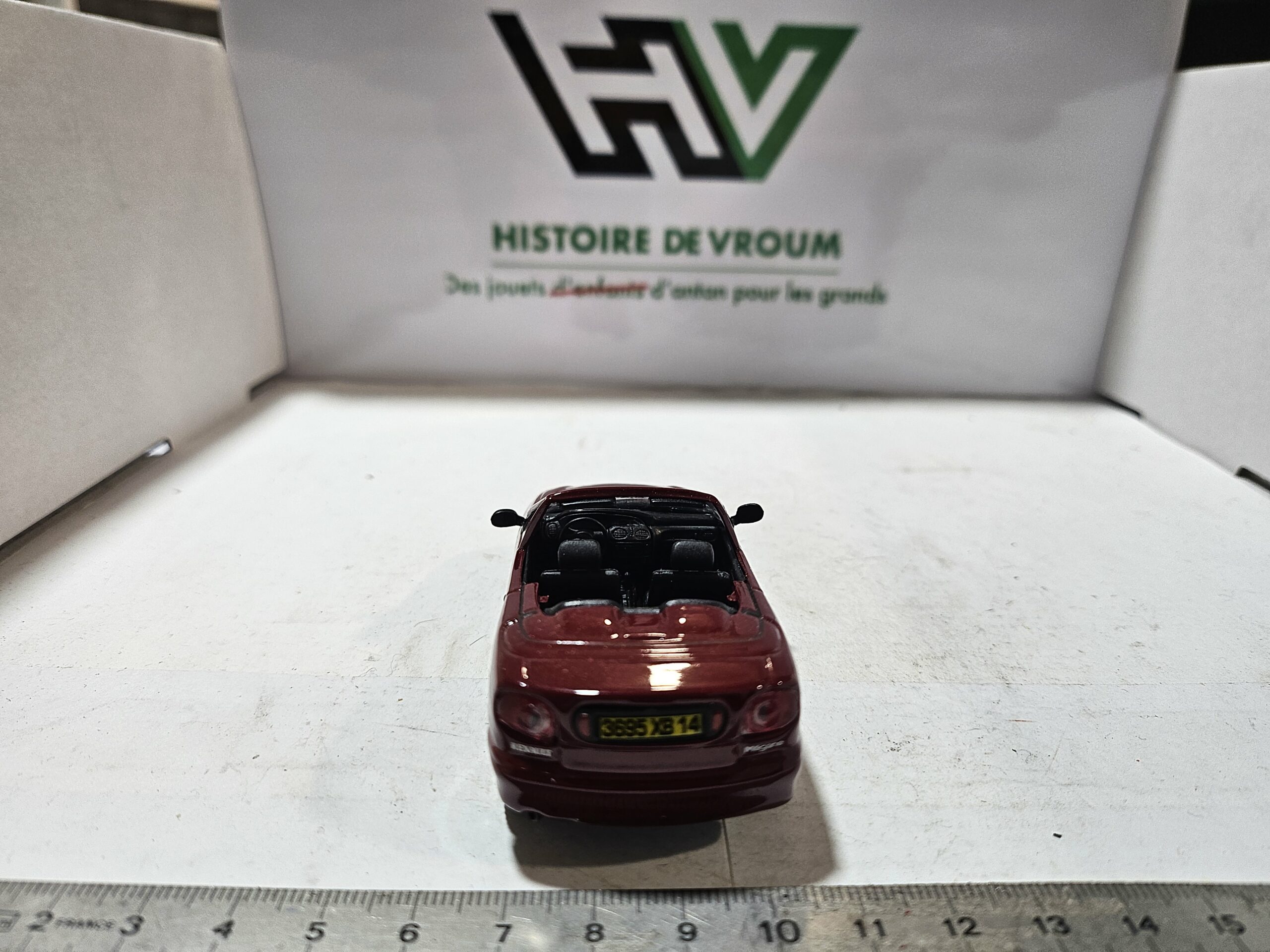 Miniature Renault Mégane Cabriolet 1/43 - Norev (Collection Presse) – Image 4