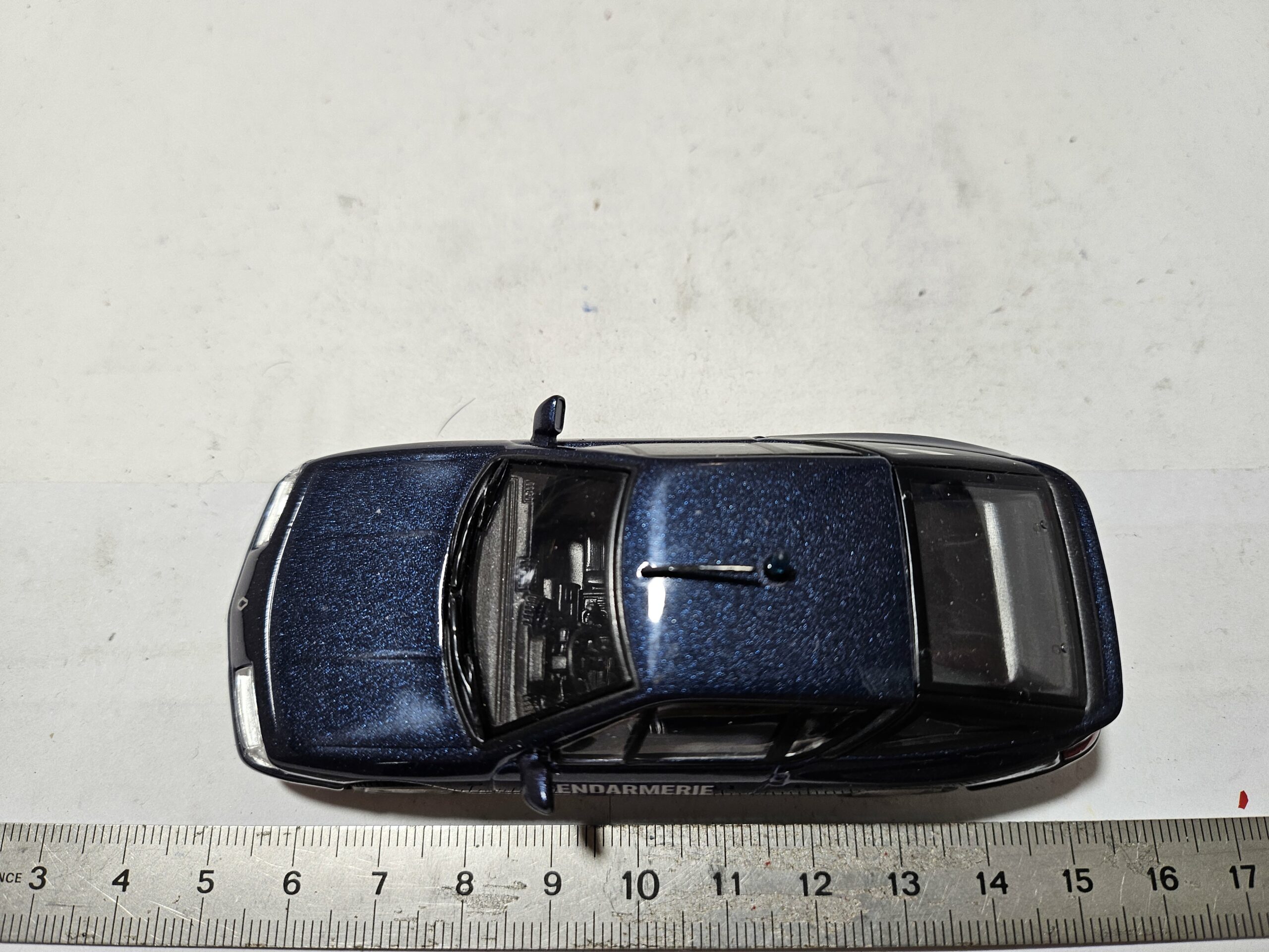 Miniature Alpine GTA V6 Turbo Gendarmerie 1/43 - NOREV – Image 5