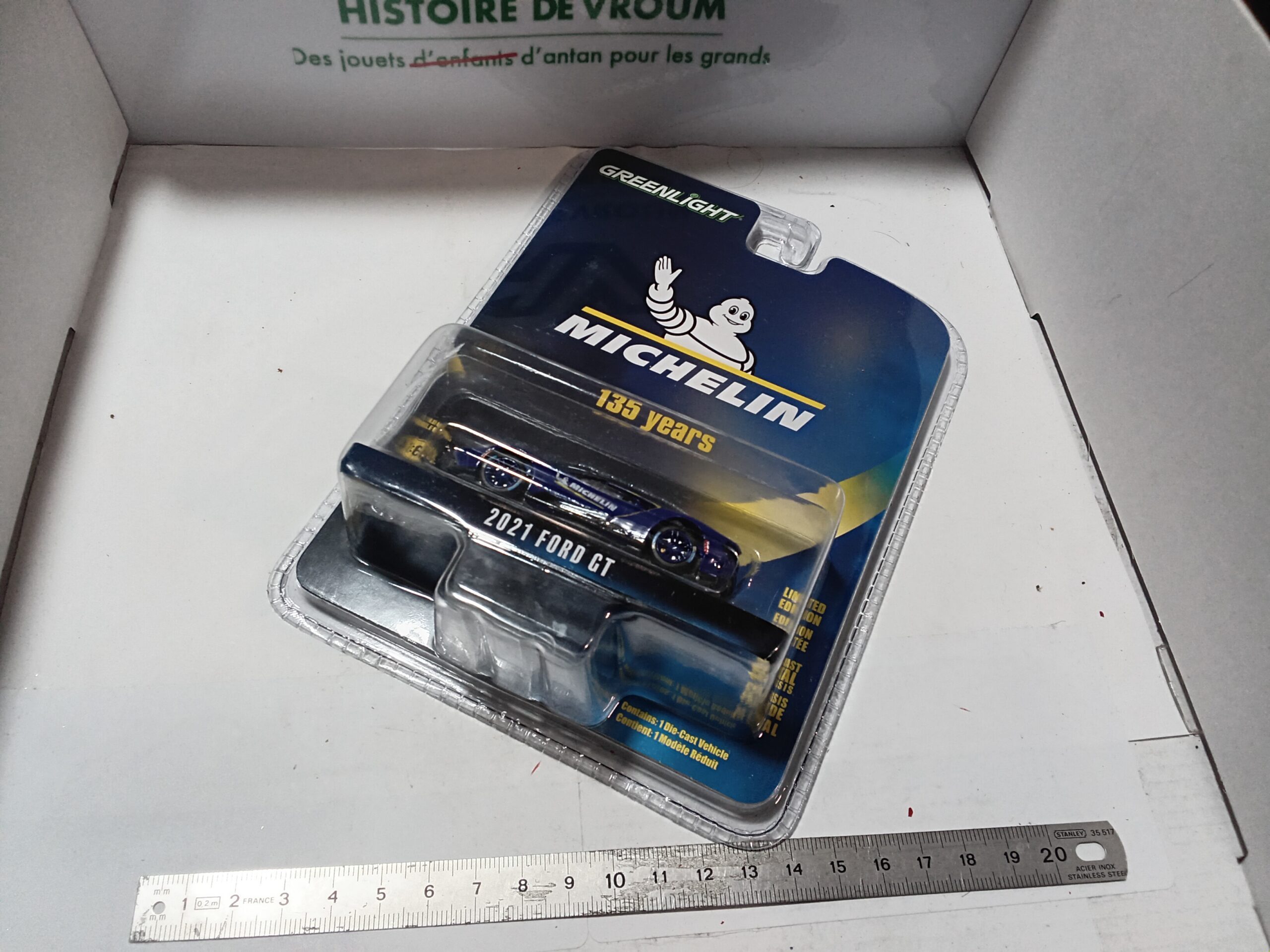 Ford GT 2021 Bleu Michelin Neuf 1/64 – Image 5