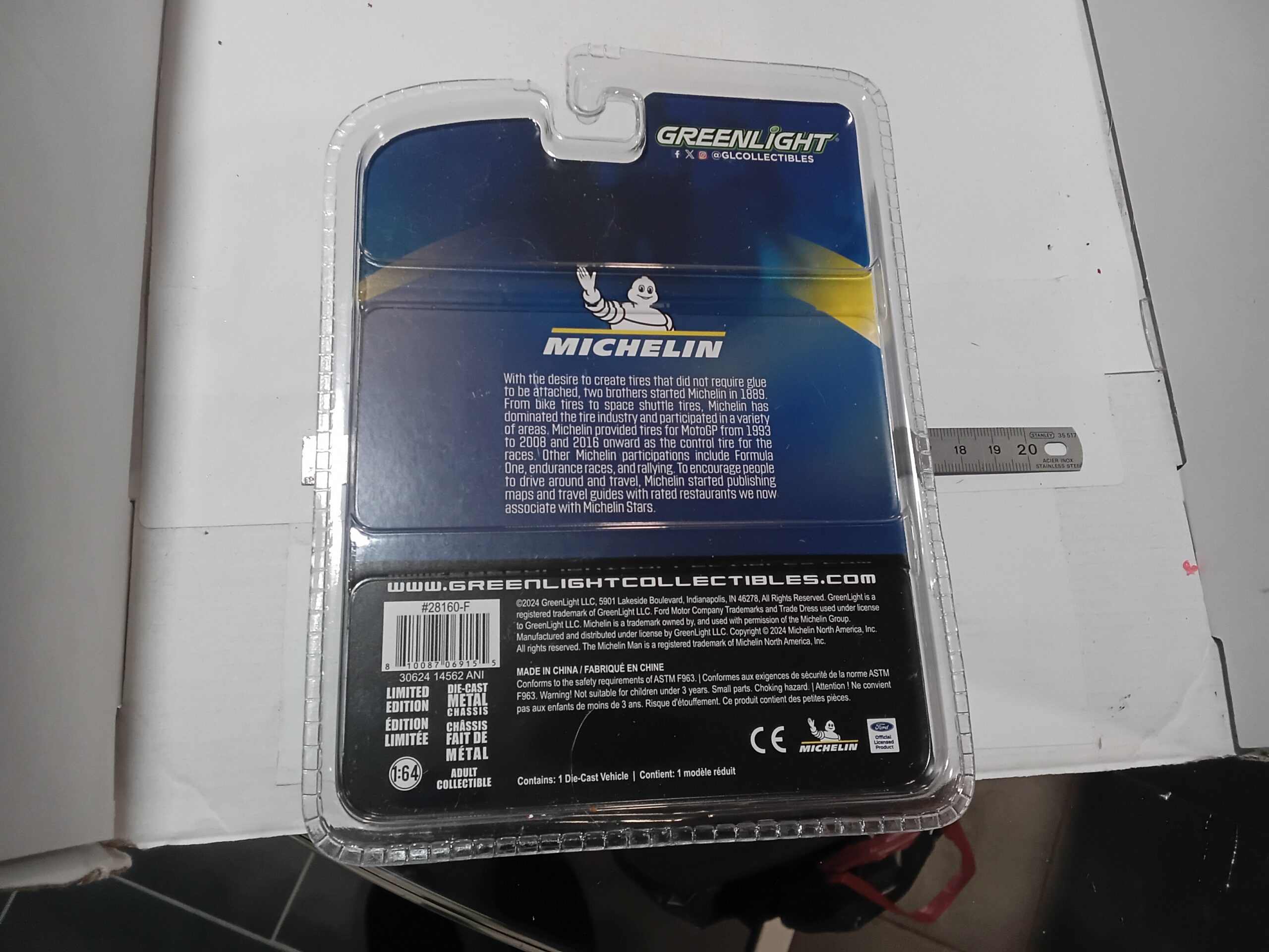 Ford GT 2021 Bleu Michelin Neuf 1/64 – Image 6