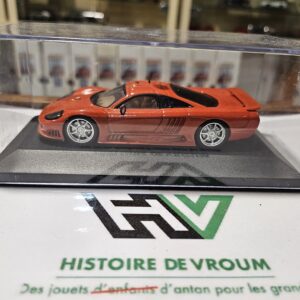 Miniature Saleen S7 - 1/43 - Orange Métallisé - État Neuf avec Boîte