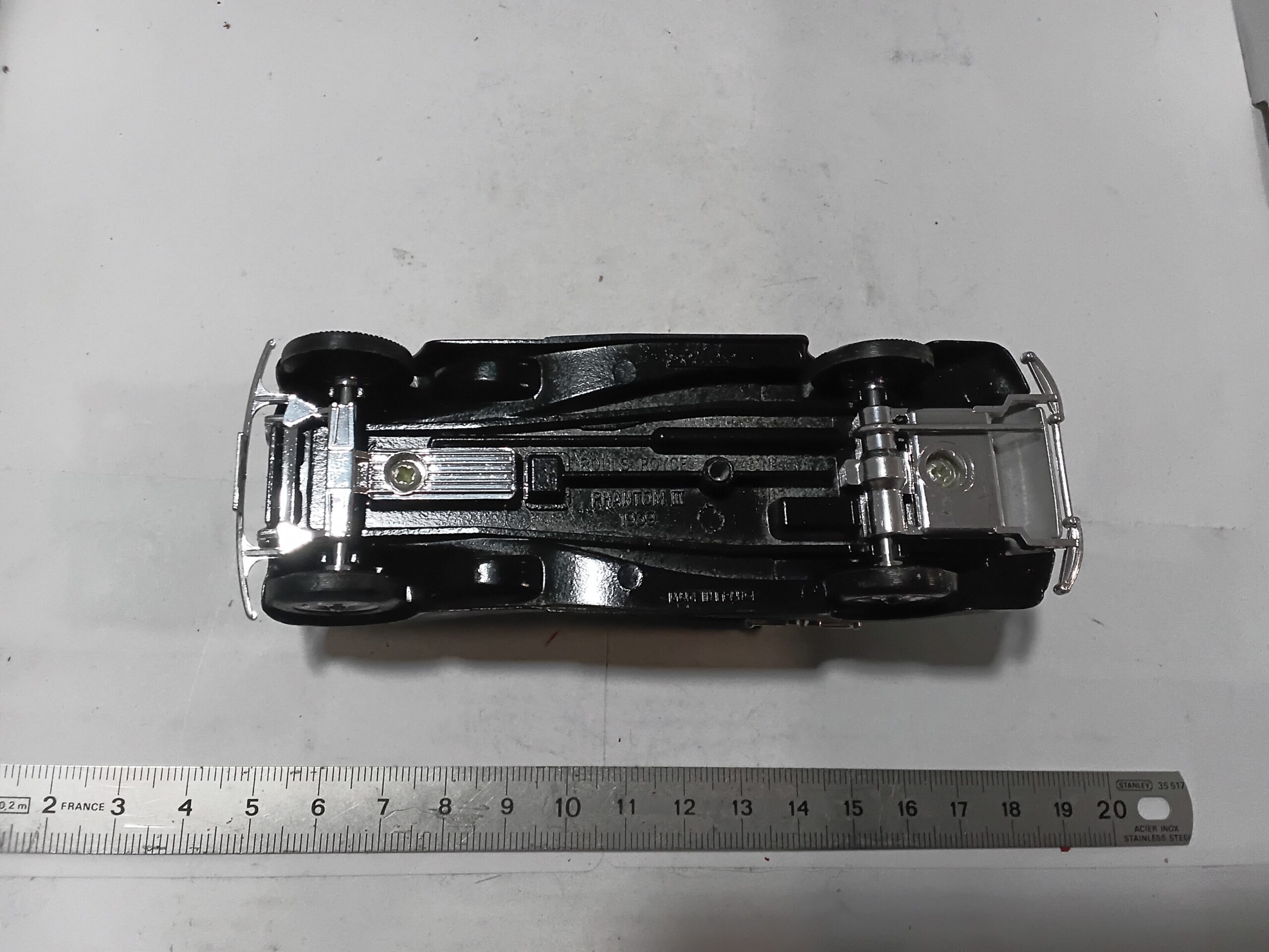 Rolls Royce Phantom 3 1939 1/43 Grise Solido – Image 8