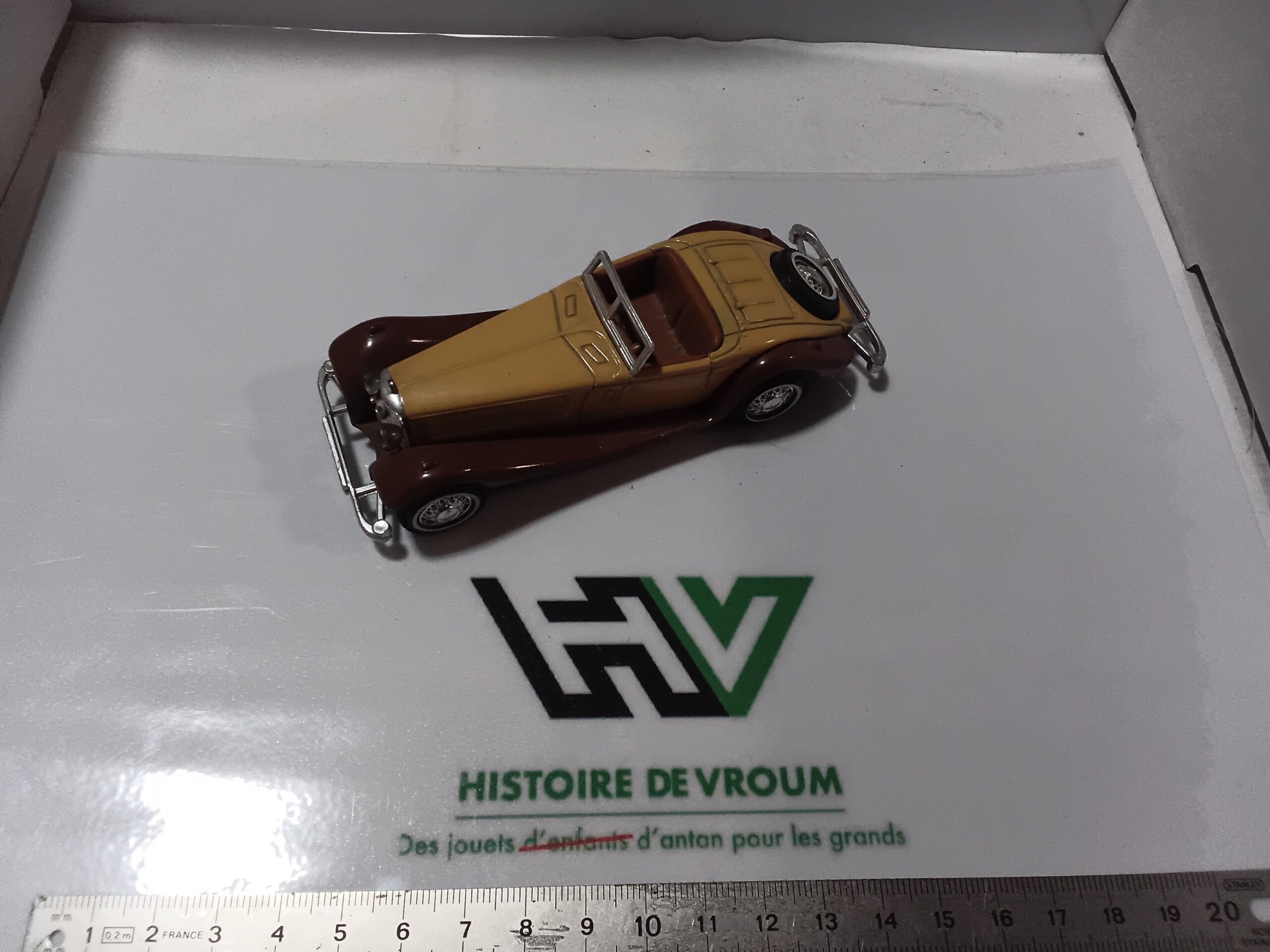 Mercedes 540K Guisval 1/43 Marron – Image 5
