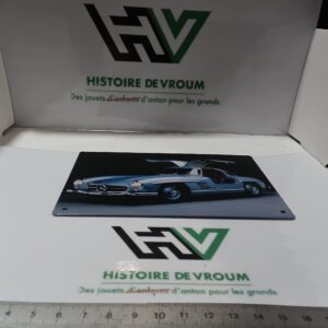 Plaque Publicitaire Métal Mercedes Benz 300SL