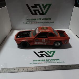 Rare BMW 3.0 CS - Bburago 1/24 - Made in Italy - À Restaurer Orange