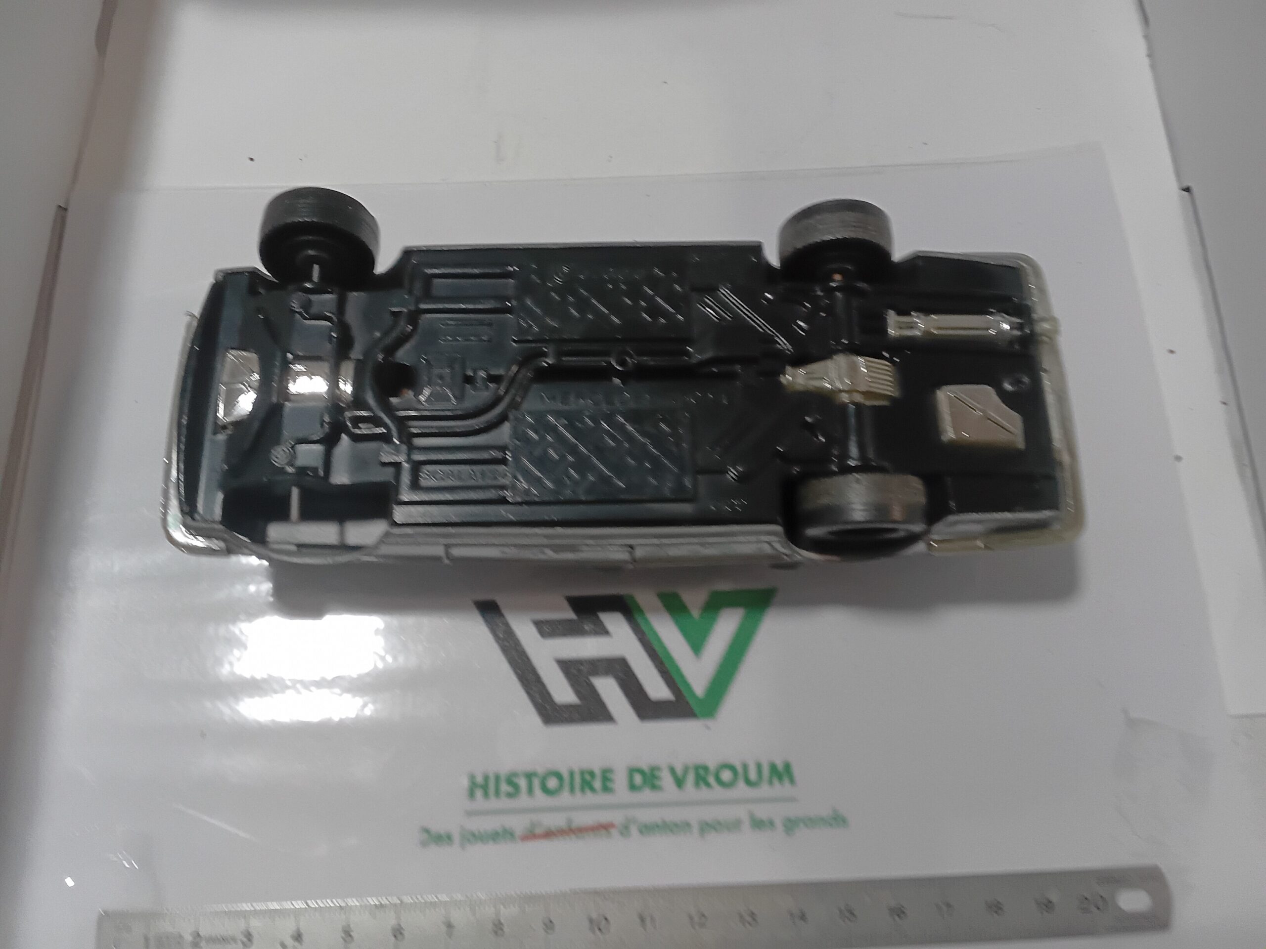 Mercedes 450 SEL Burago 1/24 Grise - A Restaurer – Image 7