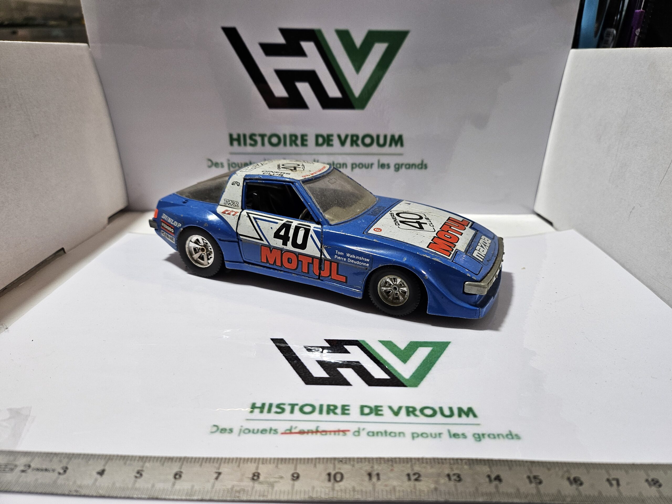 Mazda RX-7 TWR - Bburago 1/24 - Spa 1981 - Made in Italy – Image 5