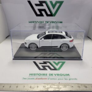 Porsche Macan Turbo Welly 1/36 - Bleu Métallisé - État Neuf