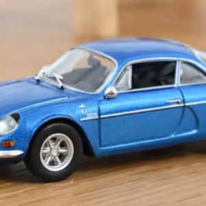 Alpine A110 1600 S 1973 Bleu Alpin avec logo latéral 1/43