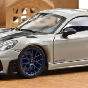 Porsche Cayman GT4 RS pack Weissach 2023 Craie 1/18
