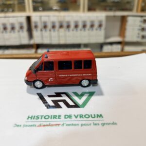 Miniature Trafic Fourgon Pompiers Service d'Incendie et de Secours 1/43