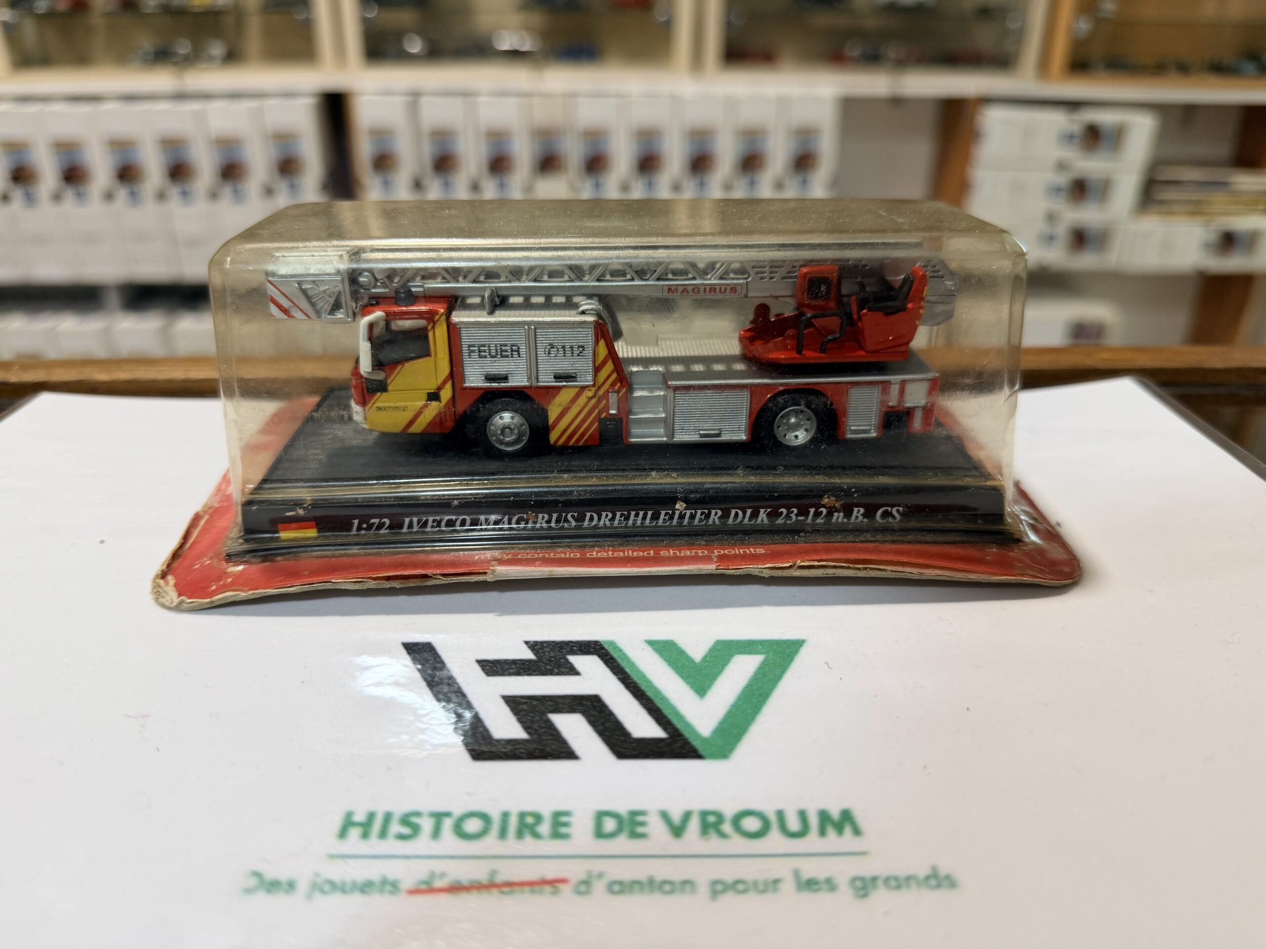 Camion Pompiers Iveco Magirus Grande 1/72