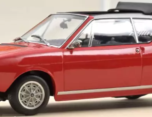 Renault 17 Gordini Découvrable 1975 Rouge 1/18