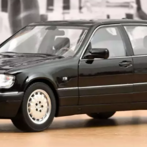 Mercedes-Benz S600 1997 Noir Obsidian metallisé 1/18