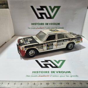 [VINTAGE] Mercedes 450 SEL Rallye "The Rank Org" - Bburago 1/24 - À restaurer