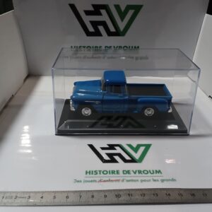 Chevrolet Pick-Up Stepside 1955 Bleu 1/36 Welly