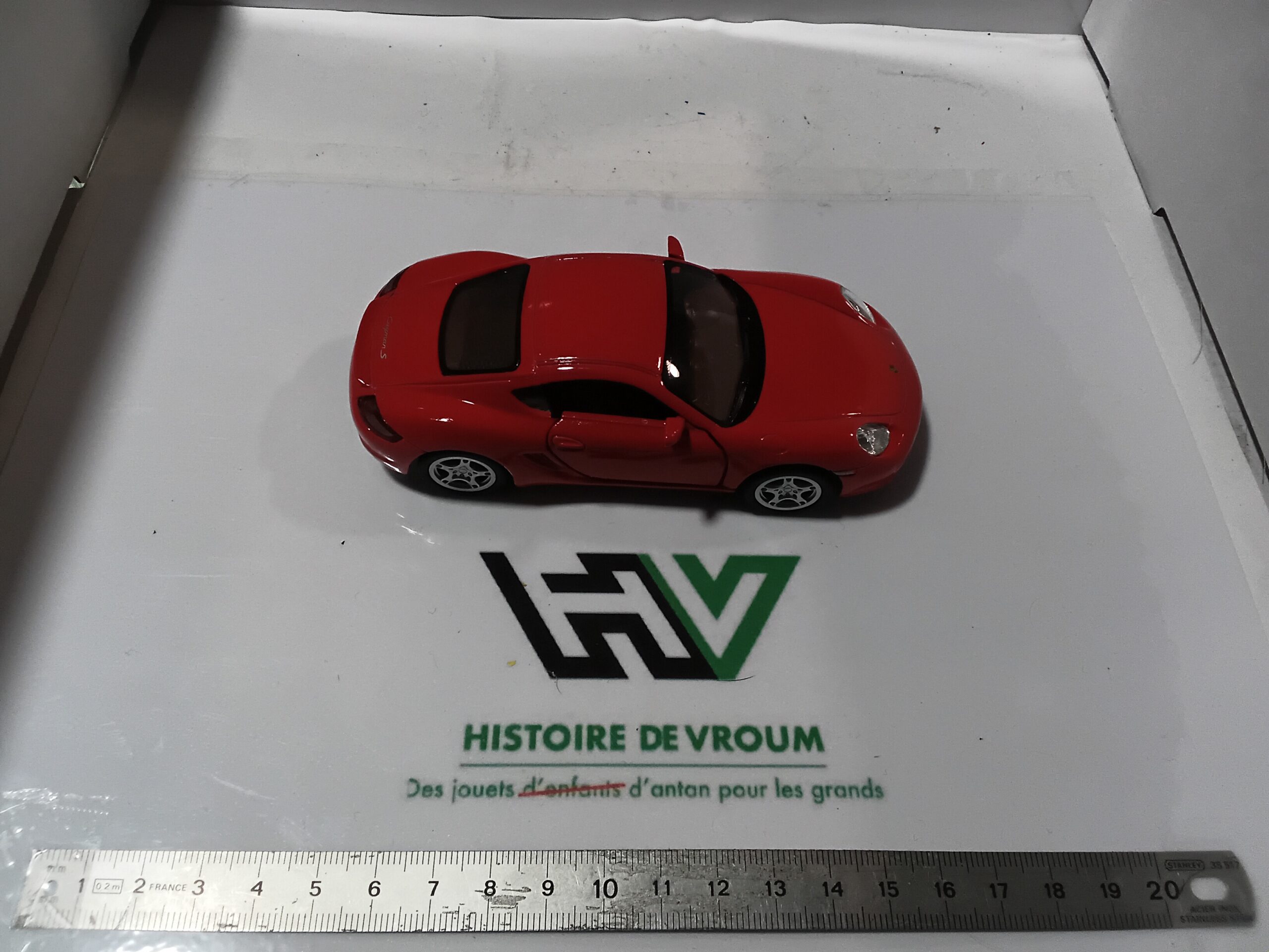 Porsche Cayman S 1/34 Rouge Kinsmart – Image 7