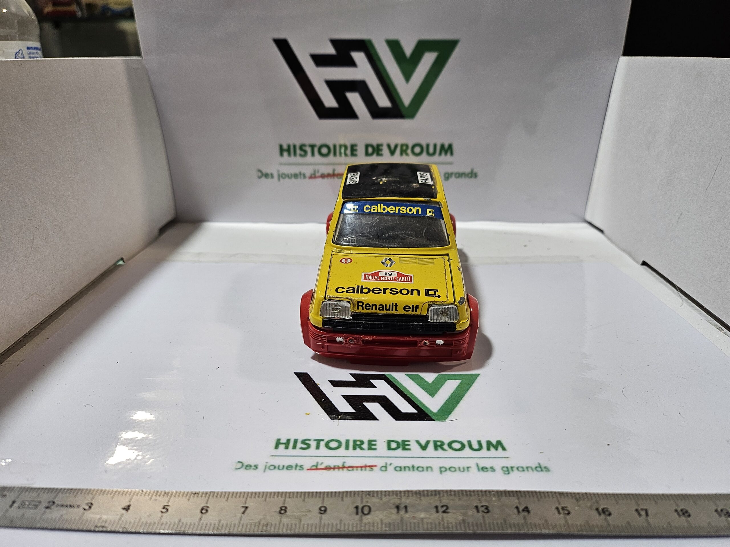 Renault 5 R5 Alpine Rallye Calberson 1/24 Bburago - À Restaurer / Pour Pièces – Image 6