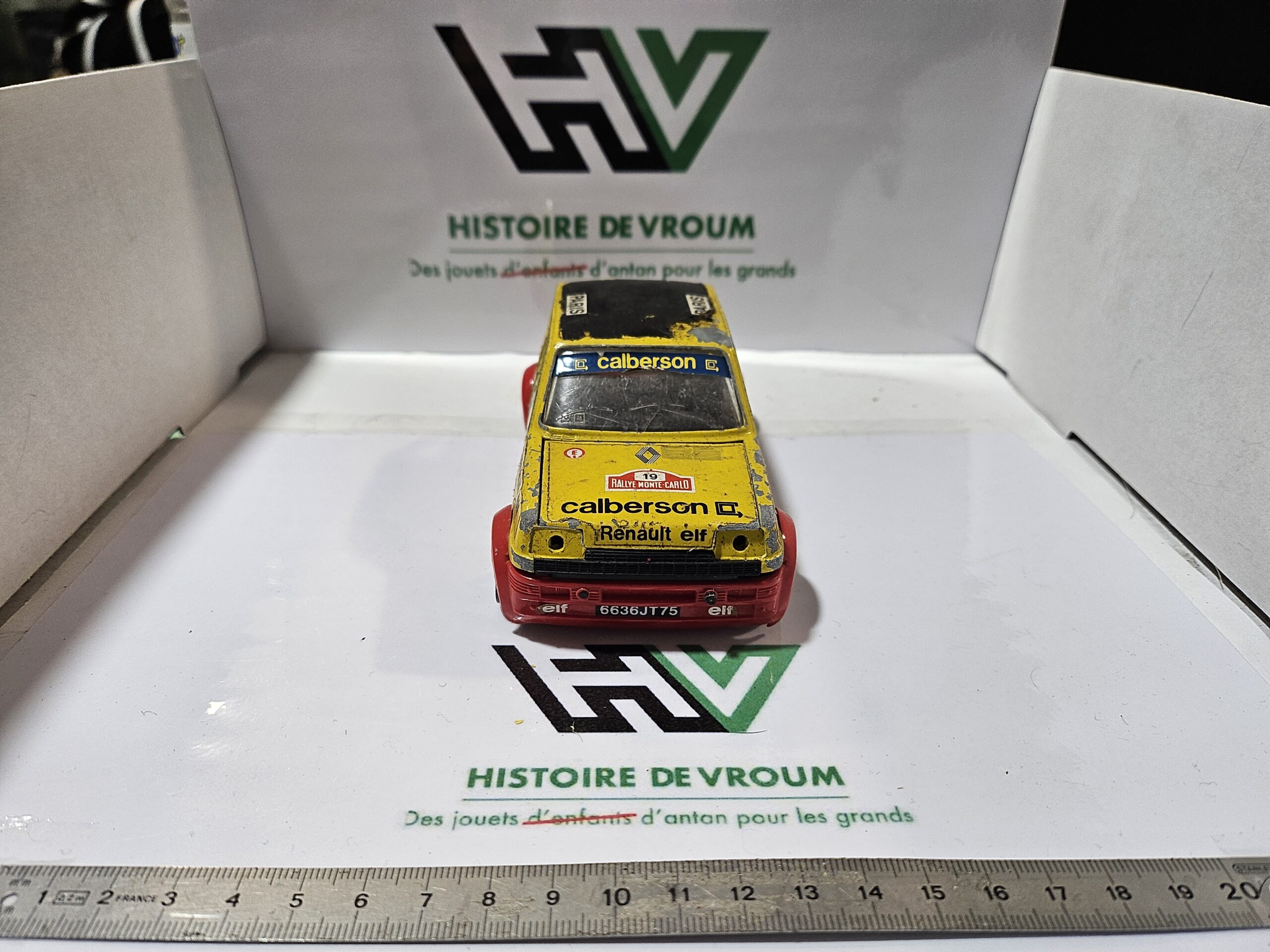 Épave Renault 5 R5 Alpine Calberson 1/24 Bburago - Pour Pièces / Restauration – Image 6