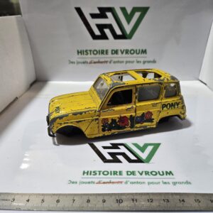 Carrosserie Renault 4 Bburago 1/24 "Pony" - Pour Pièces / Restauration