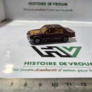 Majorette BMW 733i - Rare Pub "Ligue Rhône-Alpes Équitation" - 1/60 France