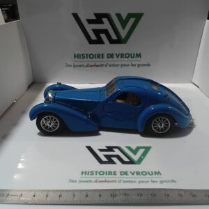 Bugatti Atlantic Bburago 1/24 - Made in Italy - 1936 Bleu à restaurer