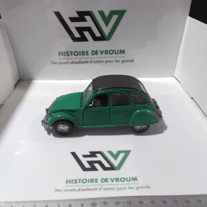 Citroën 2CV Polistil S26 1/25 - Vintage Italie - Verte - à restaurer