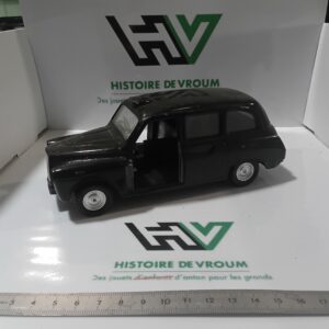 Austin London Taxi Polistil S711 1/25 - Vintage Italie - Epave Noire - A Restaurer