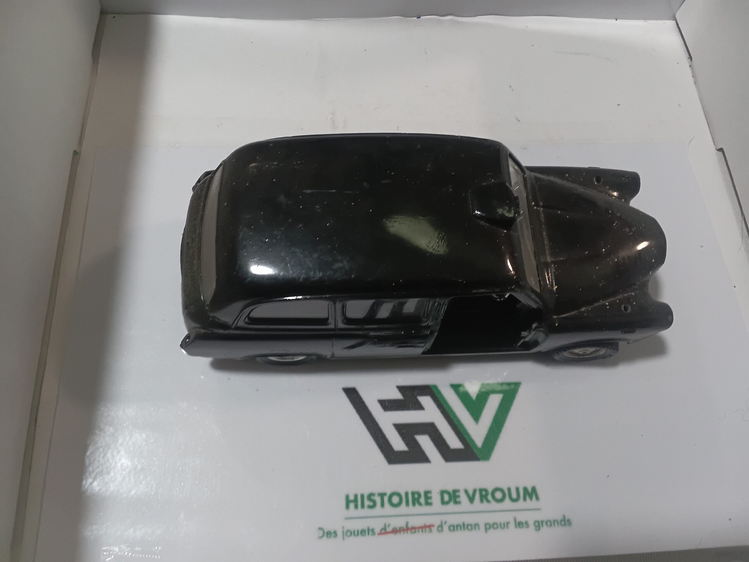 Austin London Taxi Polistil S711 1/25 - Vintage Italie - Epave Noire - A Restaurer – Image 5